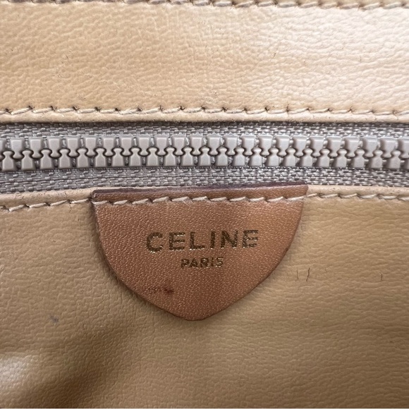 Celine Monogram Coated Canvas Crossbody - Picture 9 of 12